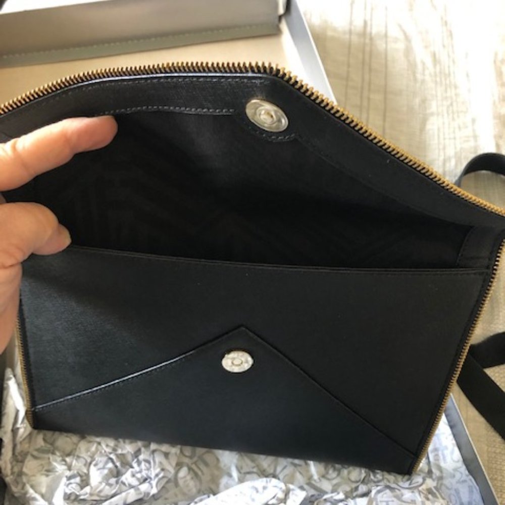 NEW! Black Clutch by Rebecca Minkoff - Picture 2 of 3